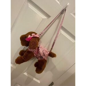 Poochie & Co pink poodle girls purse bag